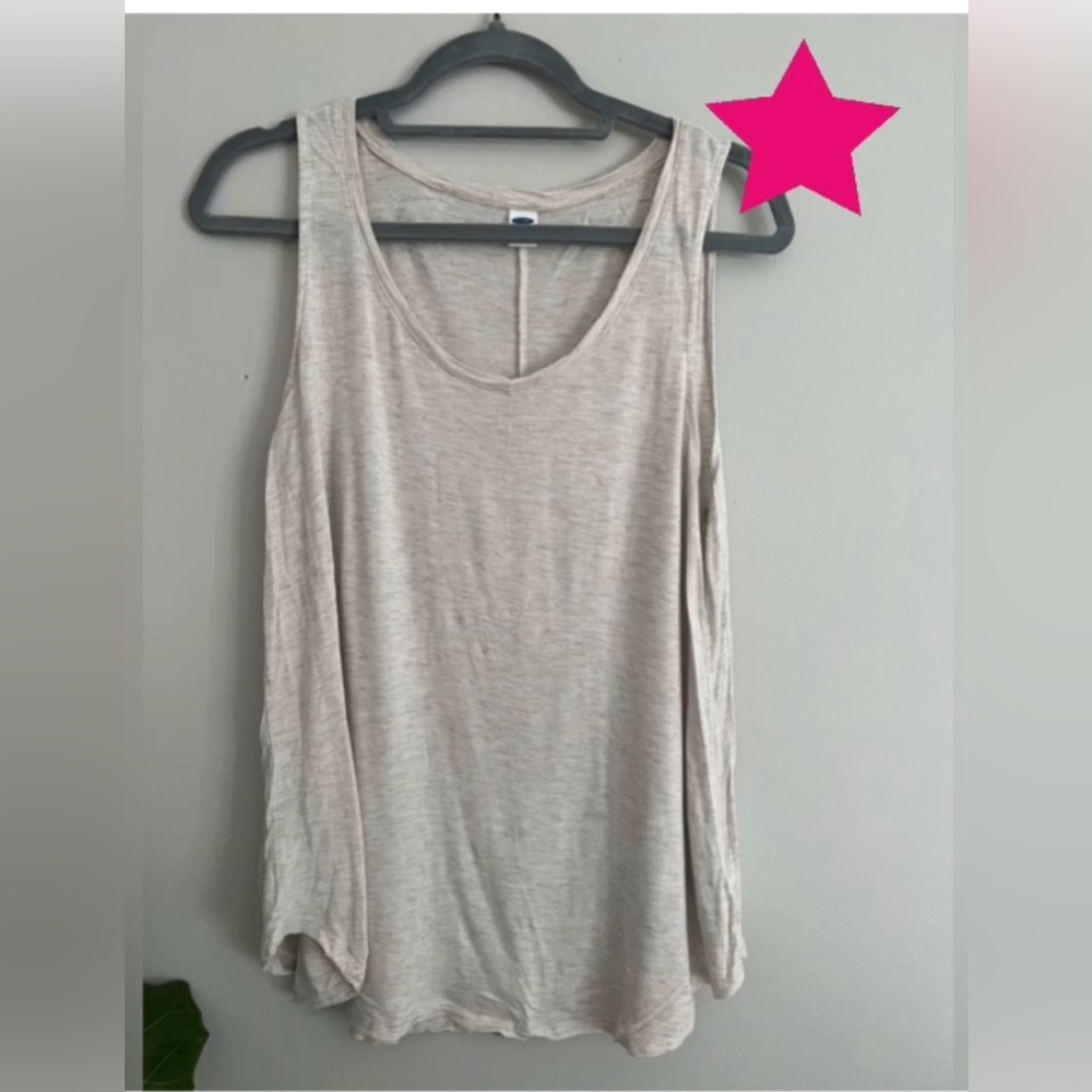 Old Navy tank with some shimmer